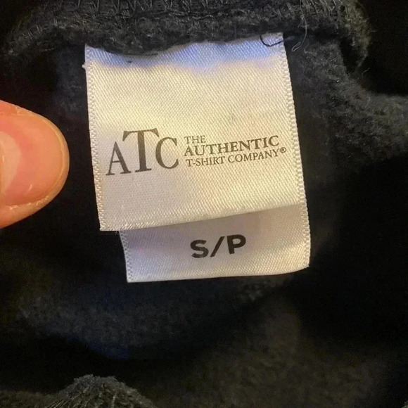 ATC the Authentic T-shirt company “SALT” printed unisex hoodie - Picture 5 of 6